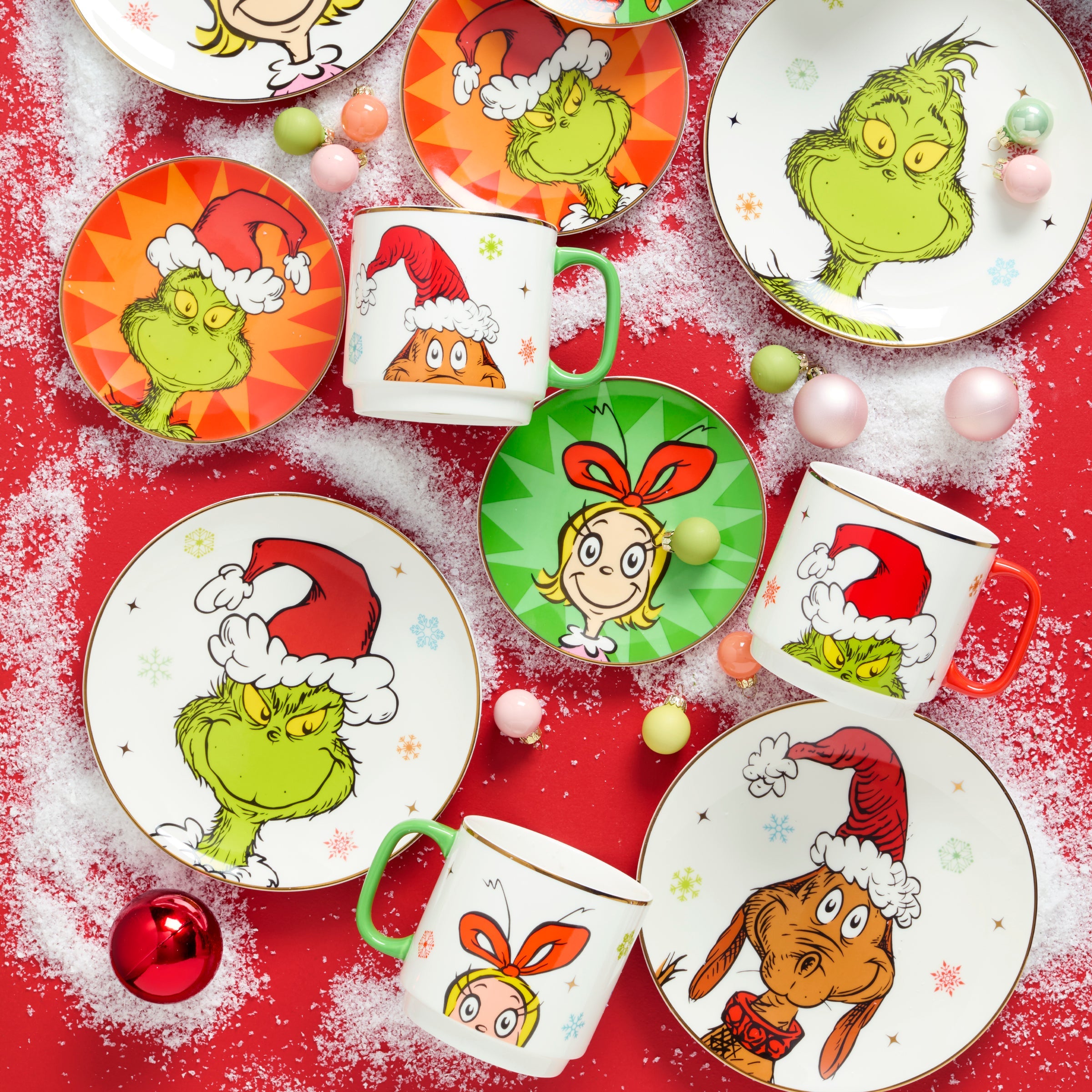 Merry Grinchmas Stackable Mugs. Set of 4 - Image 4