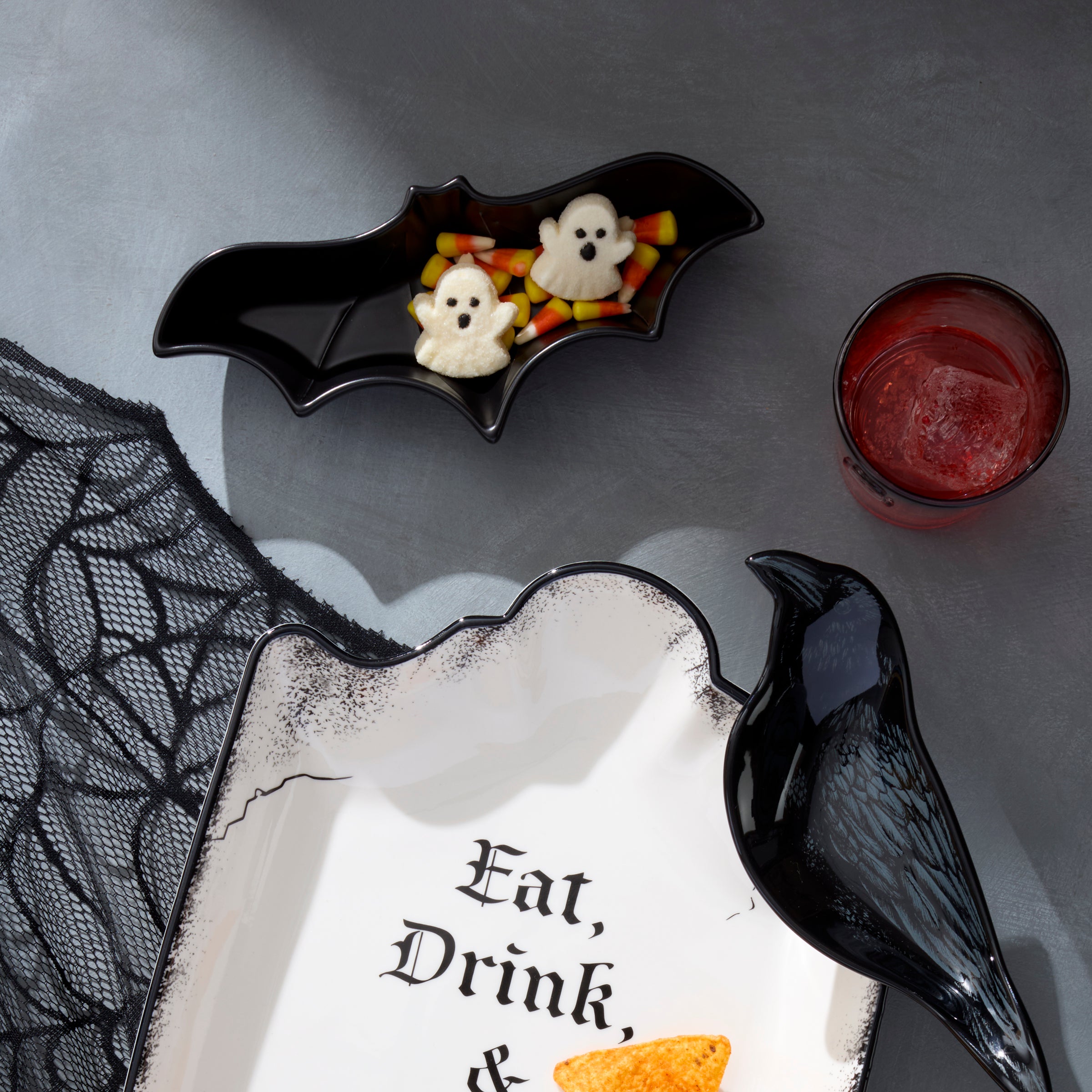 Halloween Bat Candy Dish - Image 2
