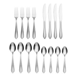 Alternative view of Ginger Mirror 16-Piece Flatware Set