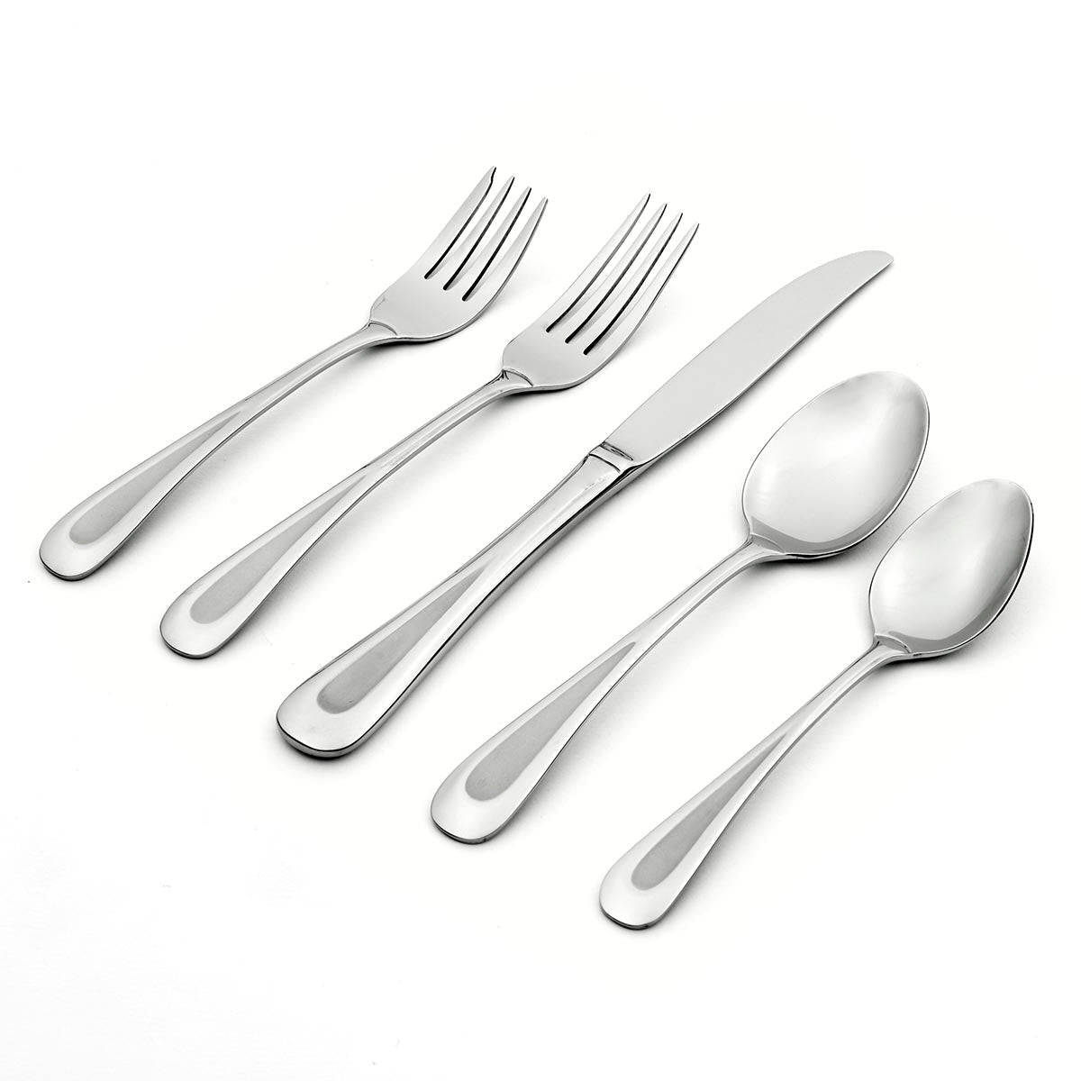 Satin Sand Dune 20-Piece Flatware Set