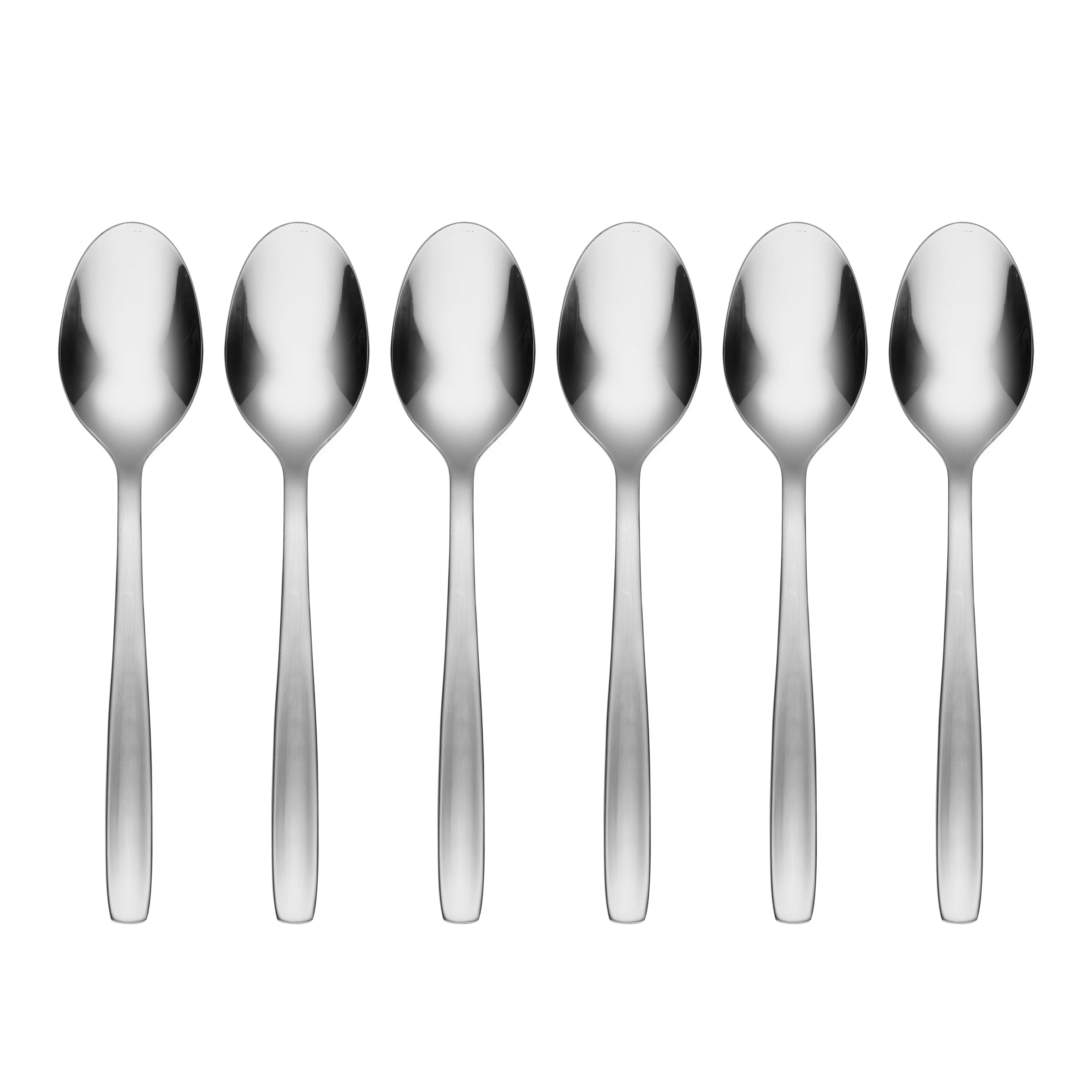 Paulina Satin Mirror Teaspoons. Set of 6