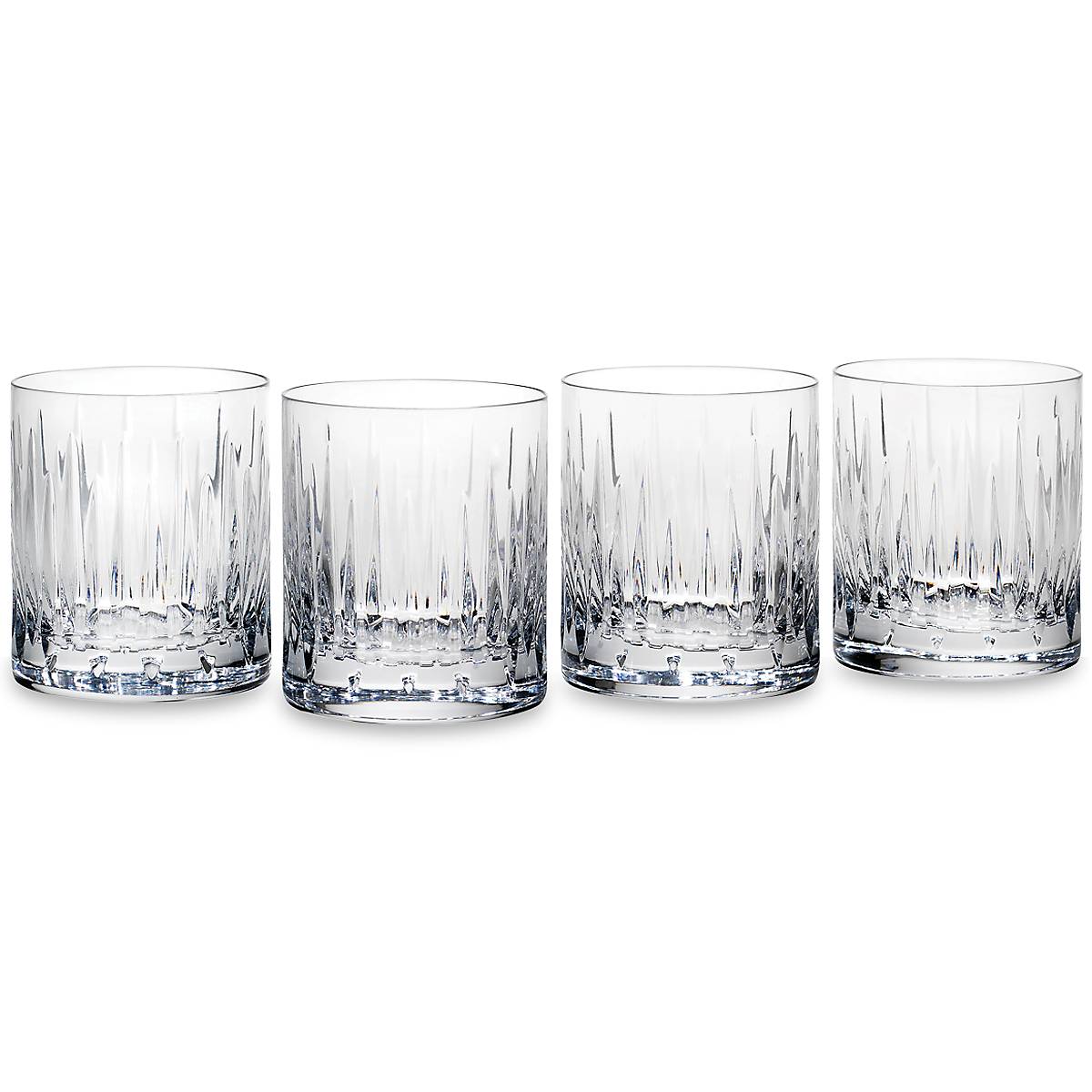 Soho Crystal Double Old-Fashioned Glasses. Set of 4