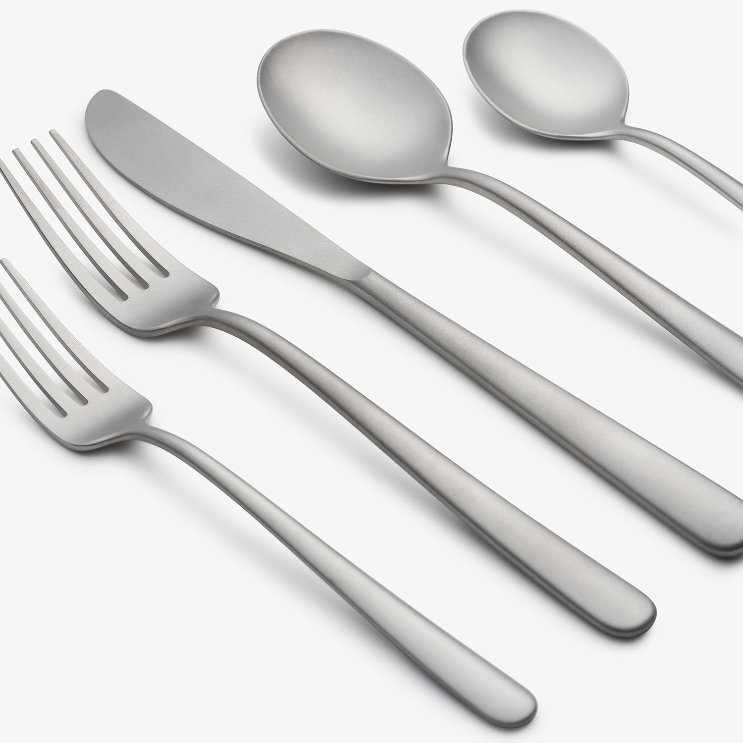 Lorenn Sand 20-Piece Flatware Set - Image 3