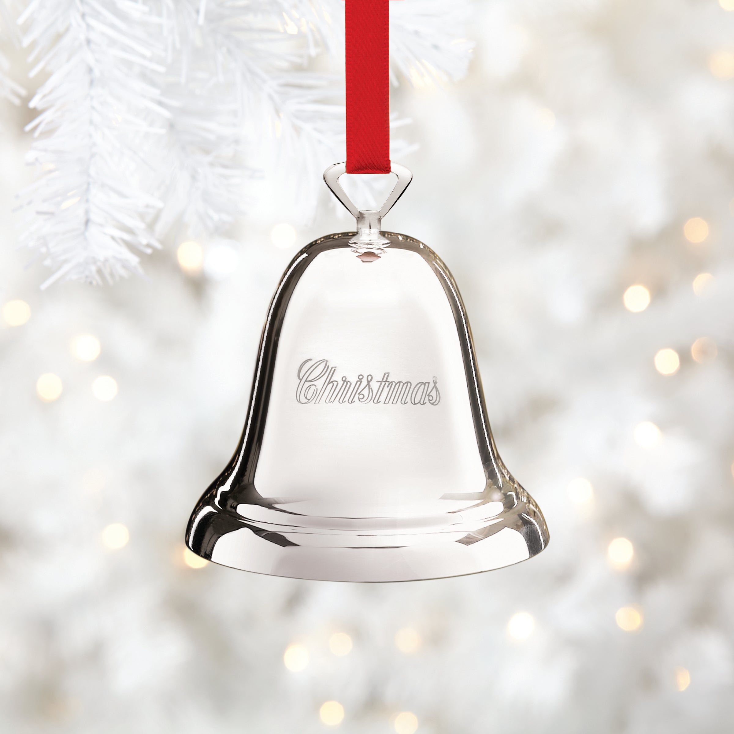 Ringing in the Season Christmas Silverplate Bell - Image 2