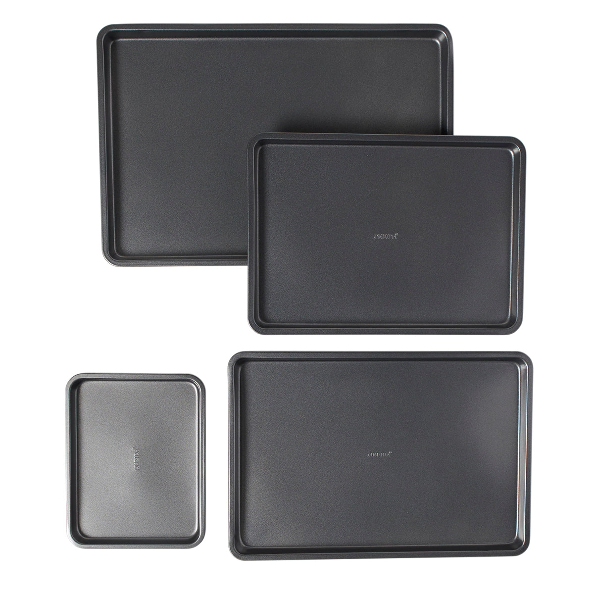 Simply Sweet Bakeware 4 Piece Cookie Sheet Set - Image 2