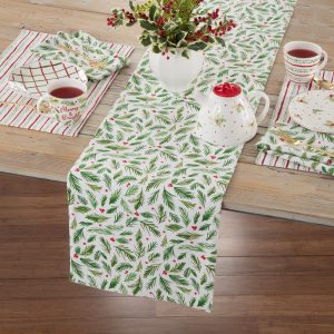 Alternative view of Bayberry Merry & Bright Dinner Napkins. Set of 4