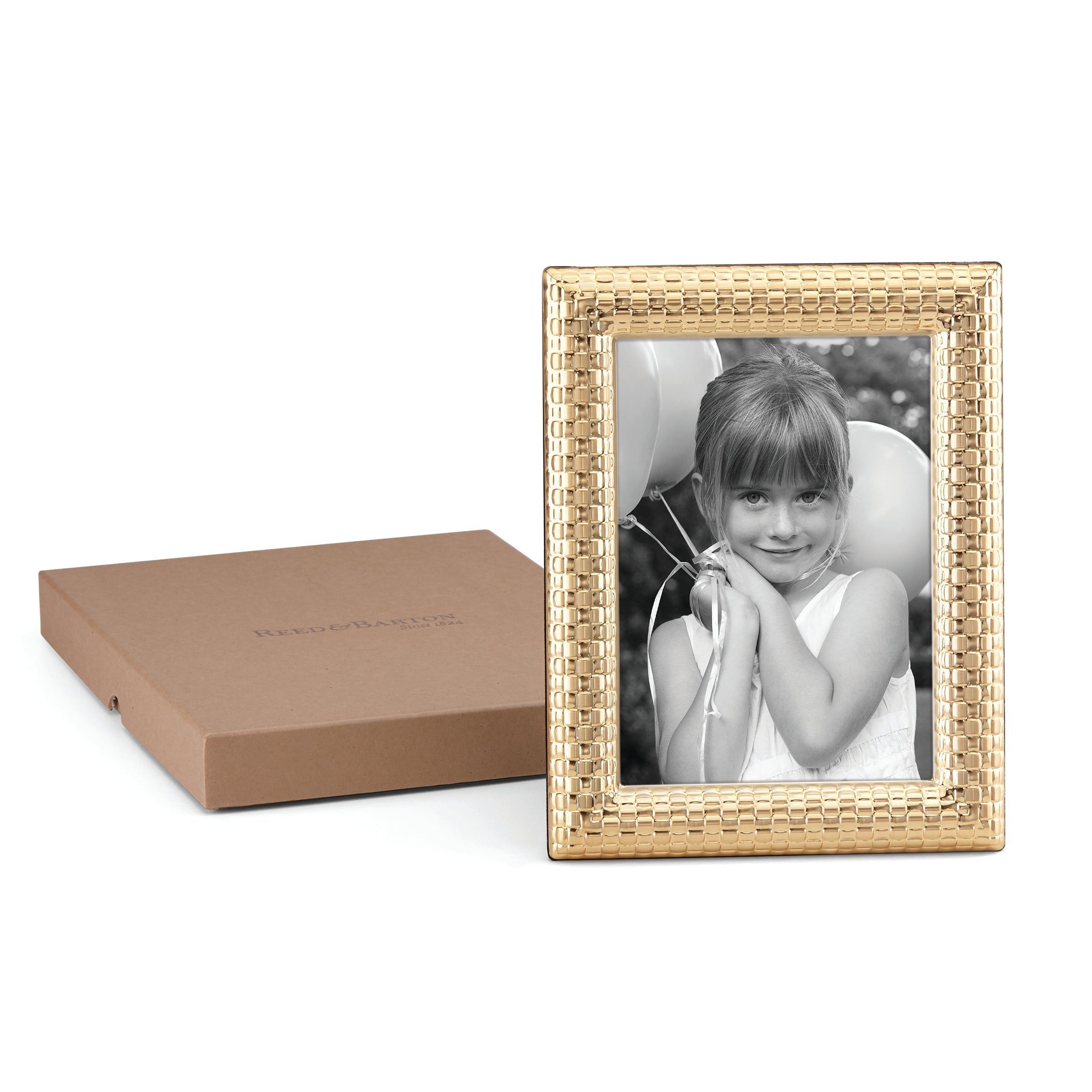 Watchband Satin Gold 5x7 Photo Frame - Image 3