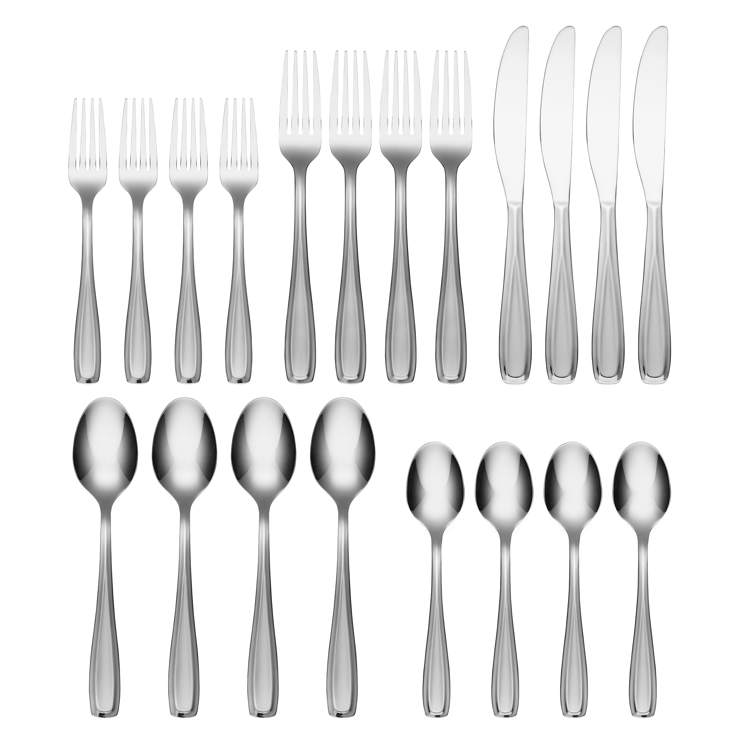 Waylen Sand 20-Piece Flatware Set - Image 2
