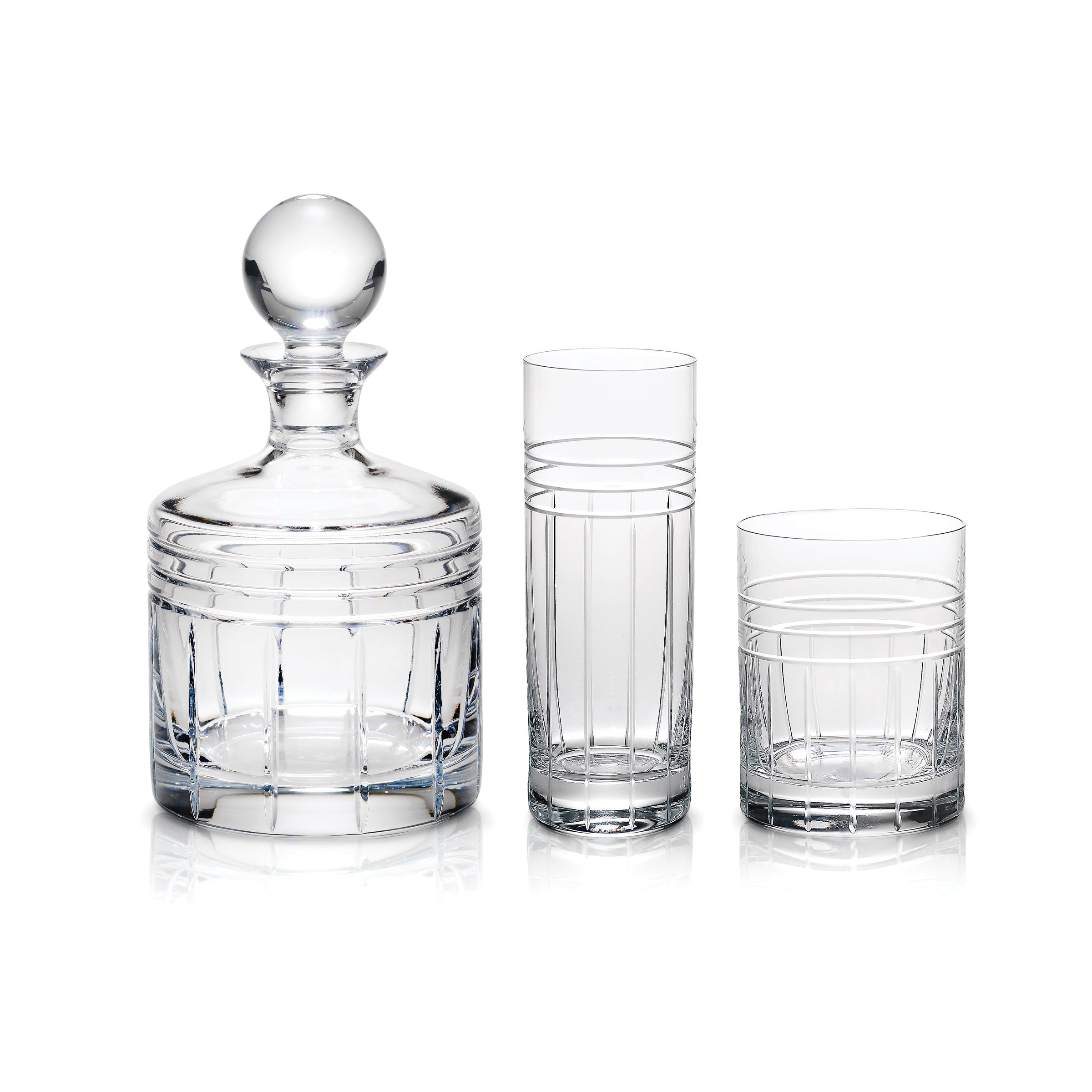 Tempo Crystal Double Old-Fashioned Glasses. Set of 4 - Image 4