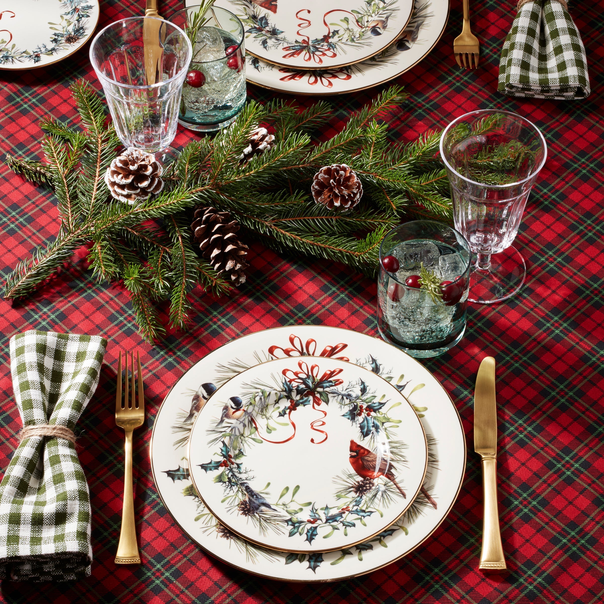 Winter Greetings Butter Plate - Image 4