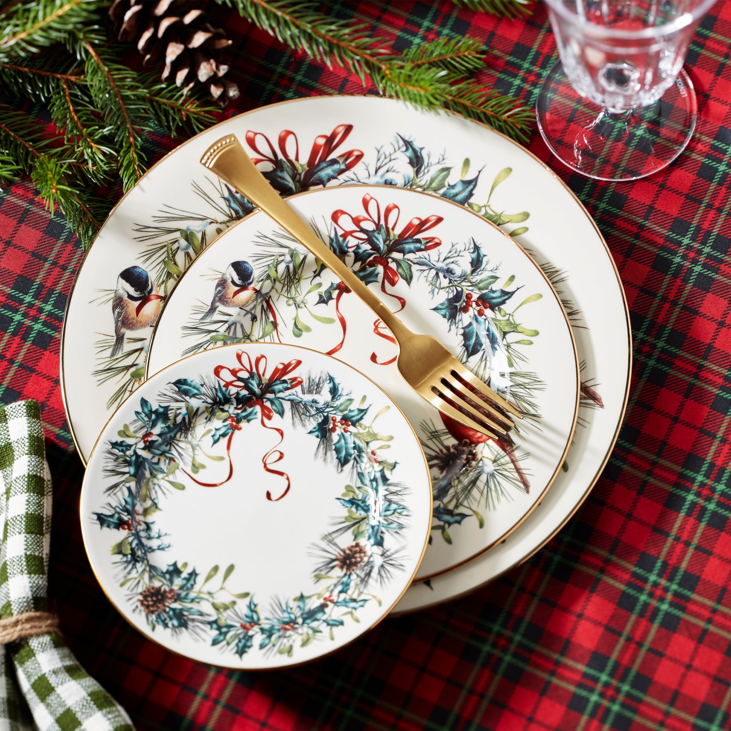 Winter Greetings Dinner Plate - Image 8