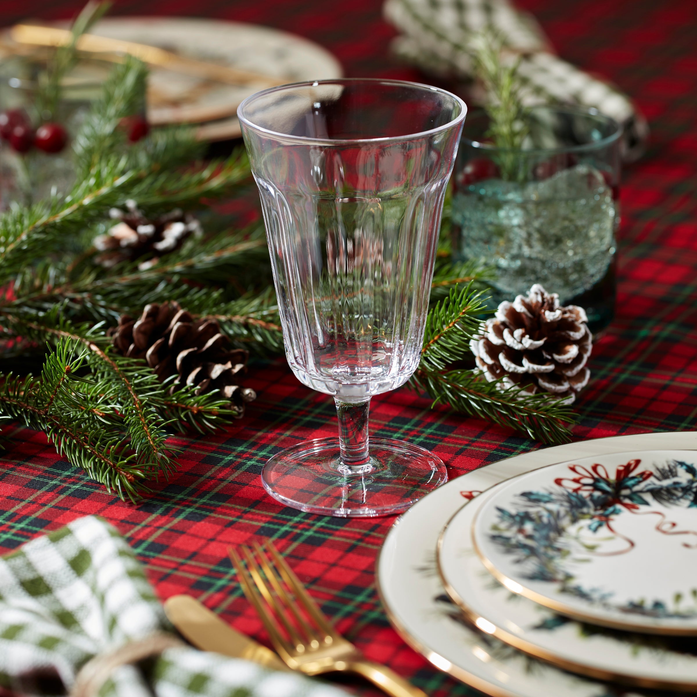 Winter Greetings Butter Plate - Image 7