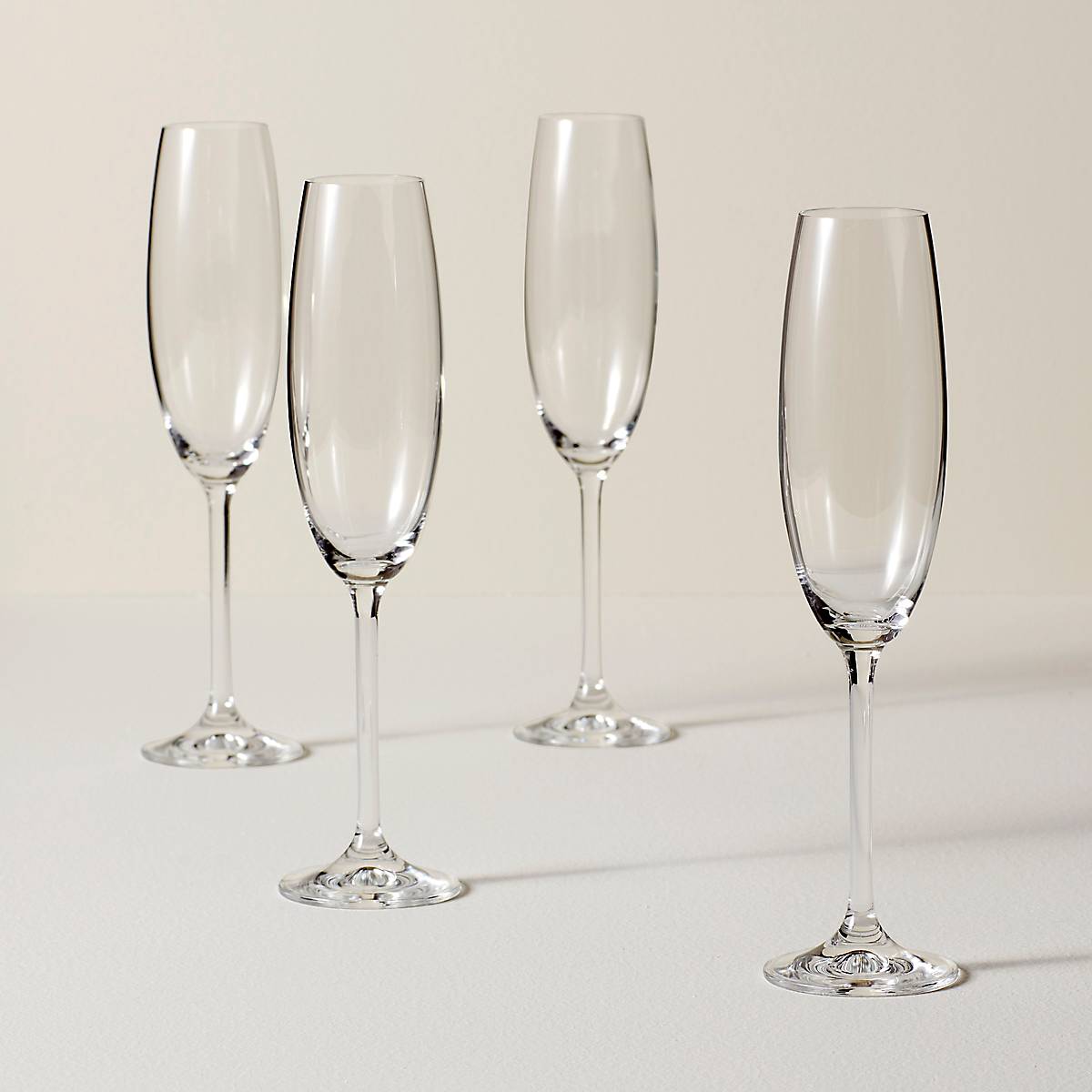 Tuscany Classics Flute Glasses. Set of 4