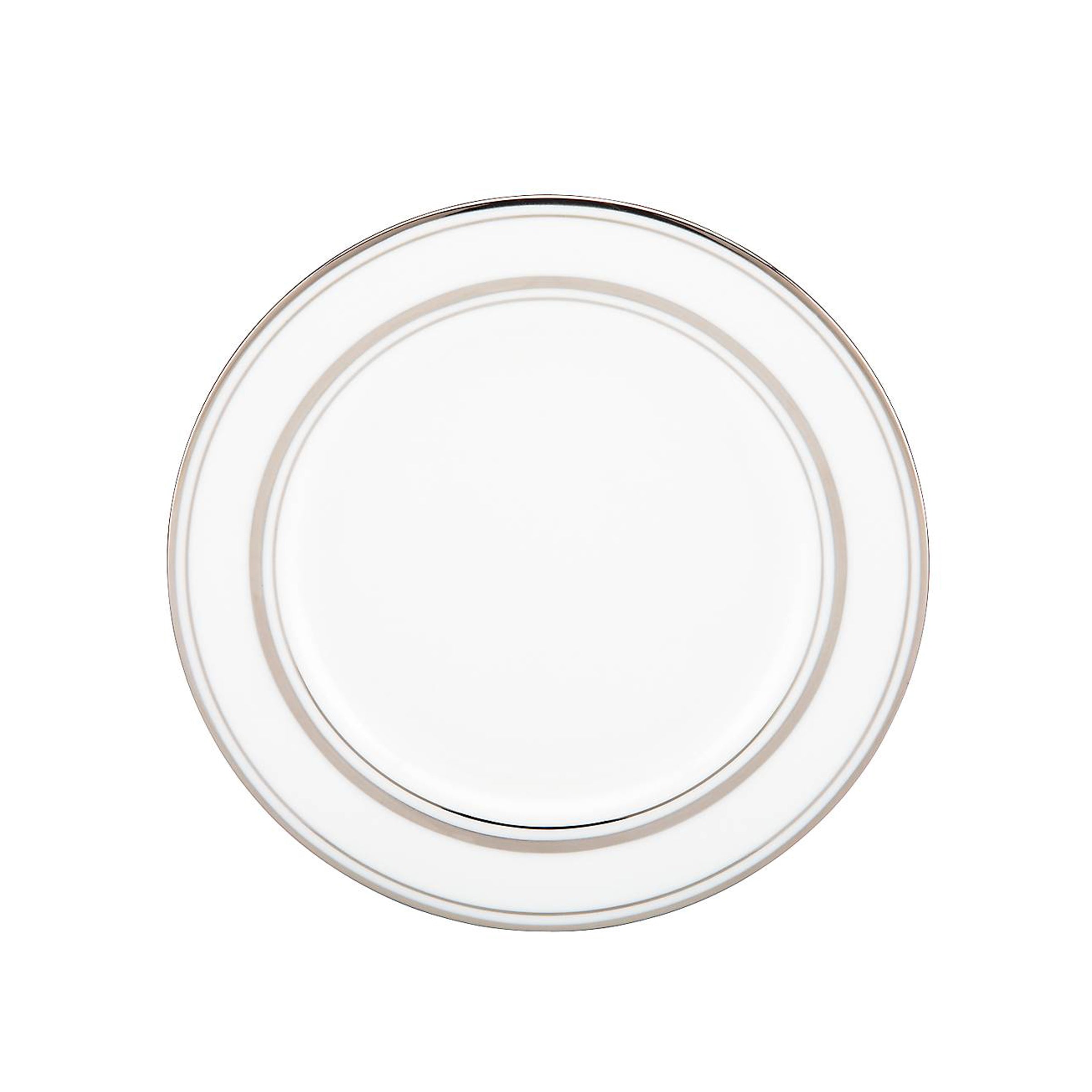 Library Lane Platinum Bread Plate
