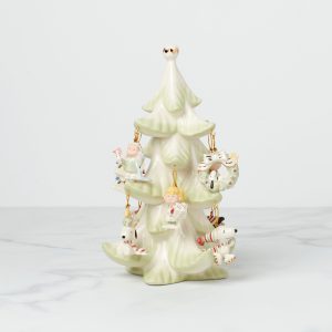 Alternative view of Snoopy & Friends Christmas 11-Piece Mini Ornament & Tree Set