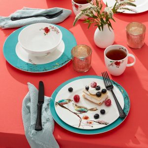 Alternative view of Chirp Dinner Plate