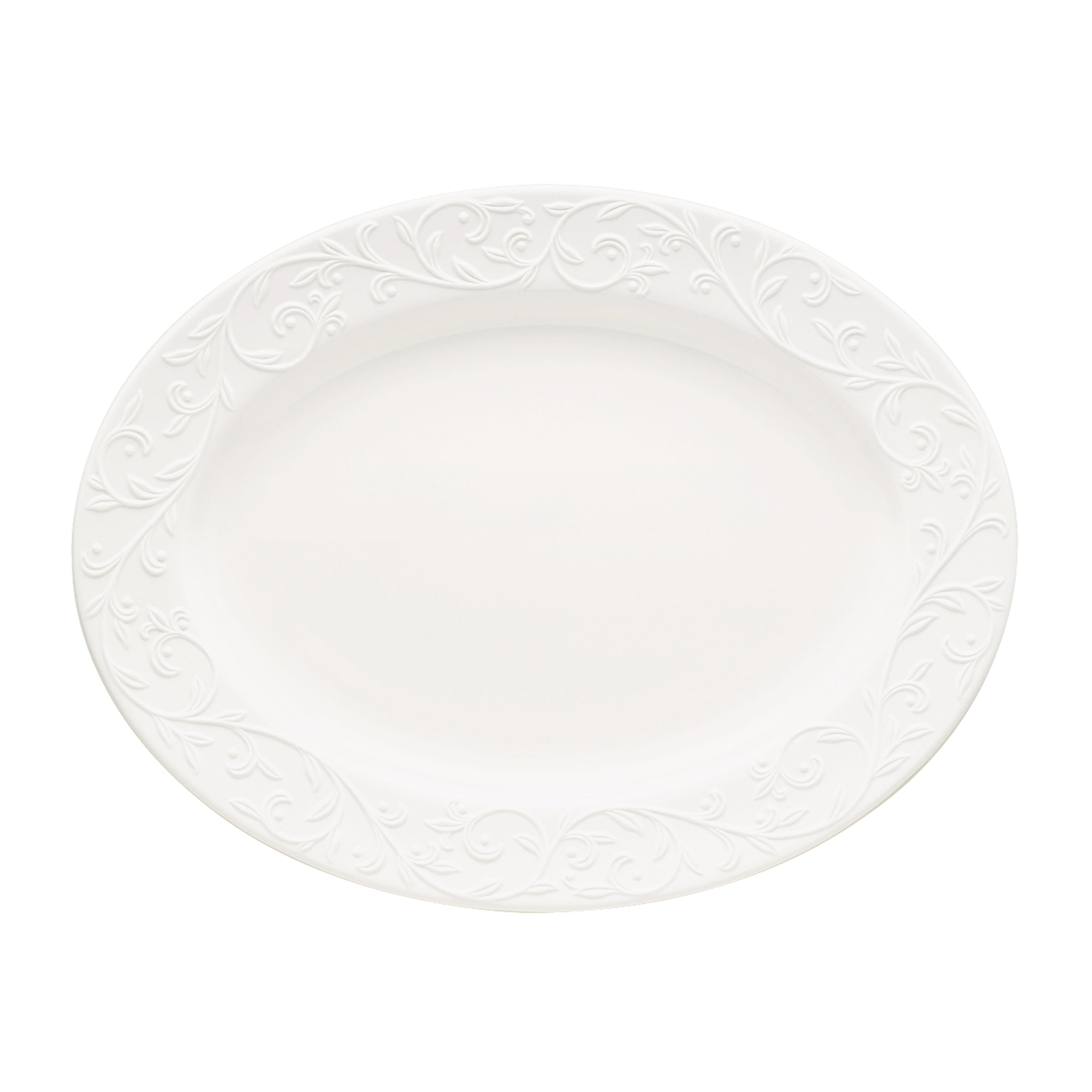 Opal Innocence Carved Oval Platter