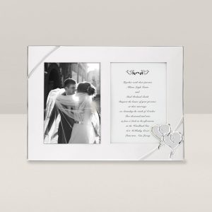 True Love Double Invitation Photo Frame