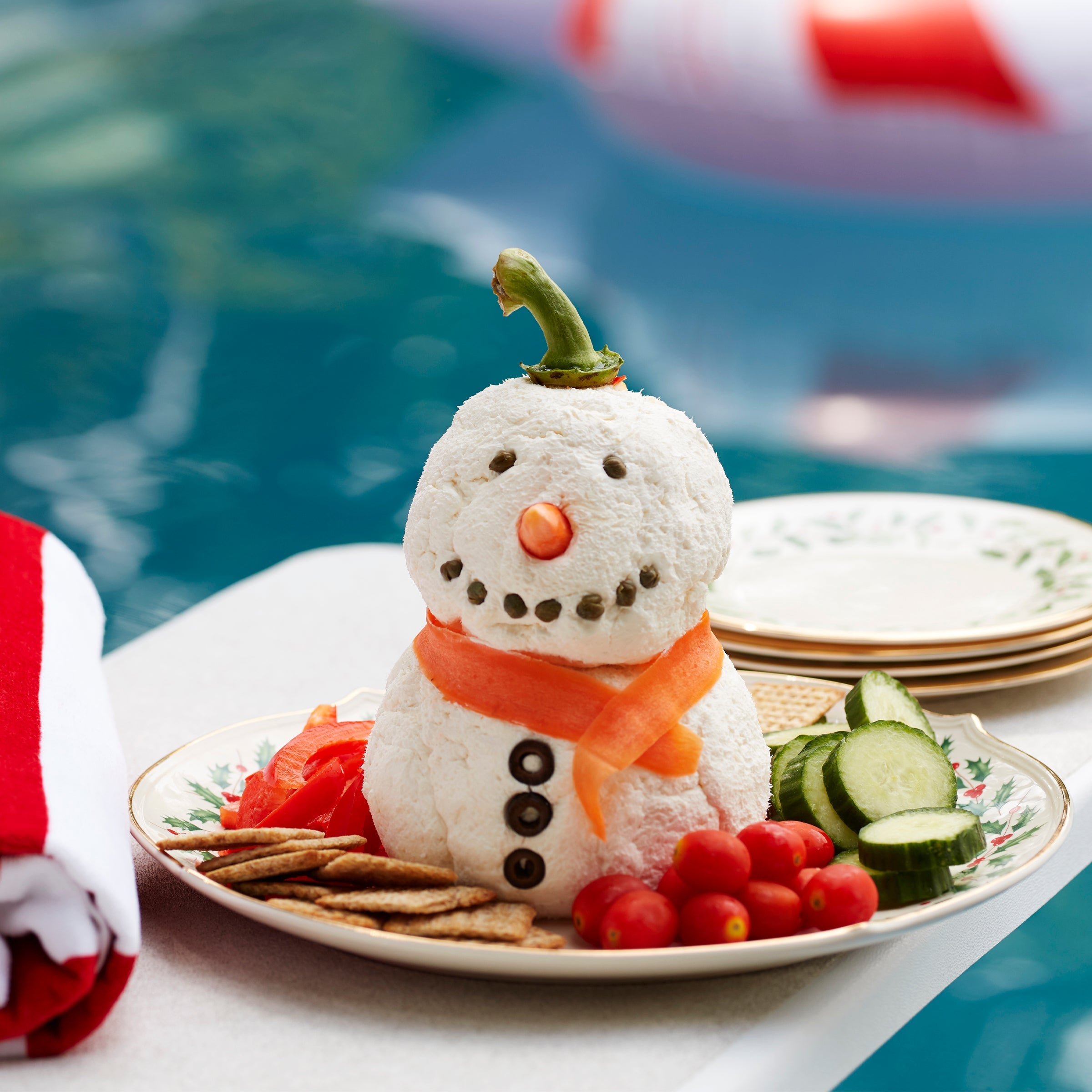 Holiday Salad Plates. Set of 6 - Image 8