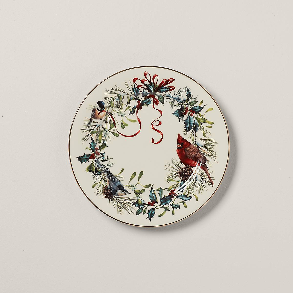 Winter Greetings Dinner Plates. Set of 6 - Image 5
