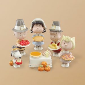Peanuts Thanksgiving 6-Piece Figurine Set