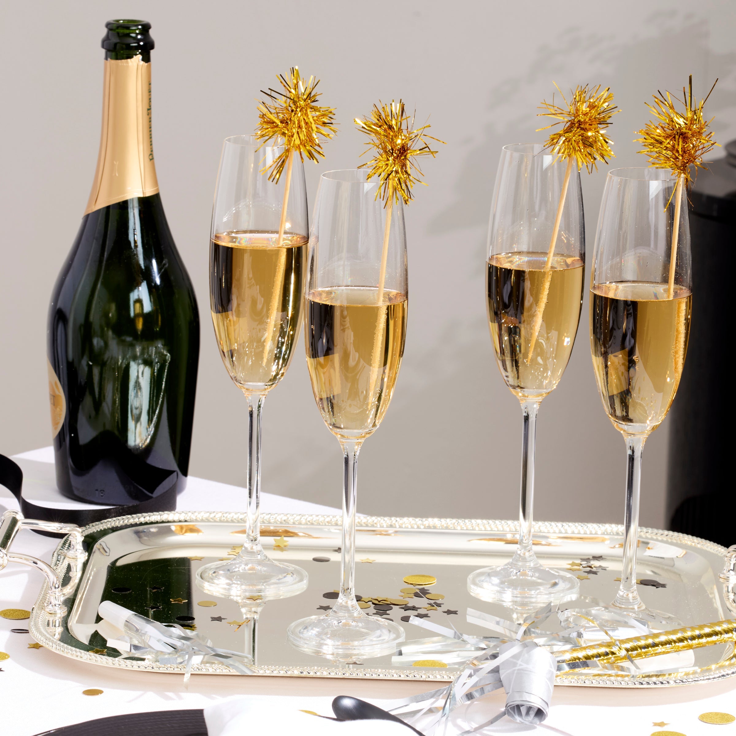 Tuscany Classics Champagne Flute Glasses. Set of 6 - Image 5
