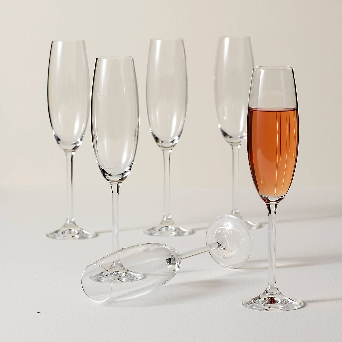 Tuscany Classics Champagne Flute Glasses. Set of 6 - Image 2