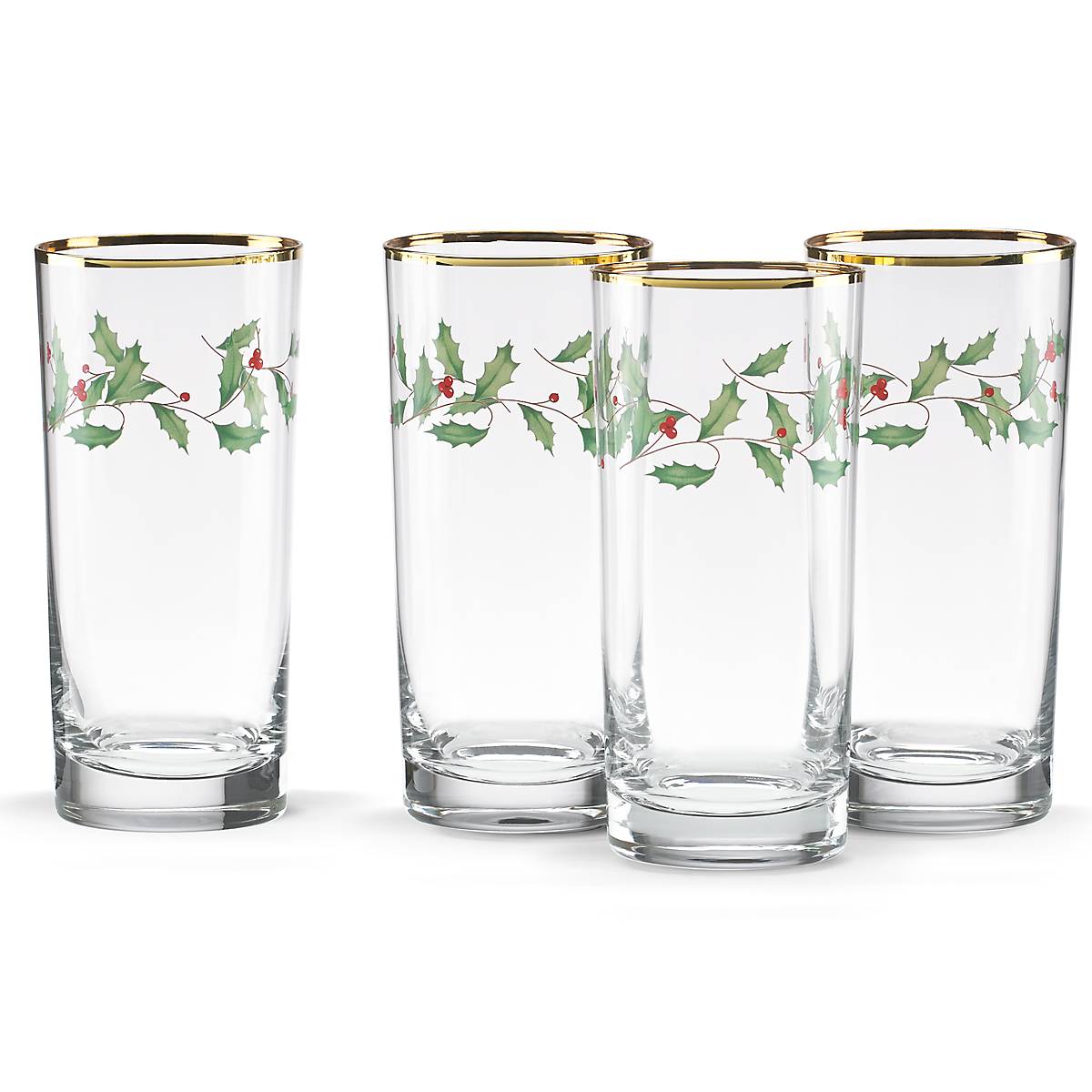Holiday Highball Glasses. Set of 4 - Image 2