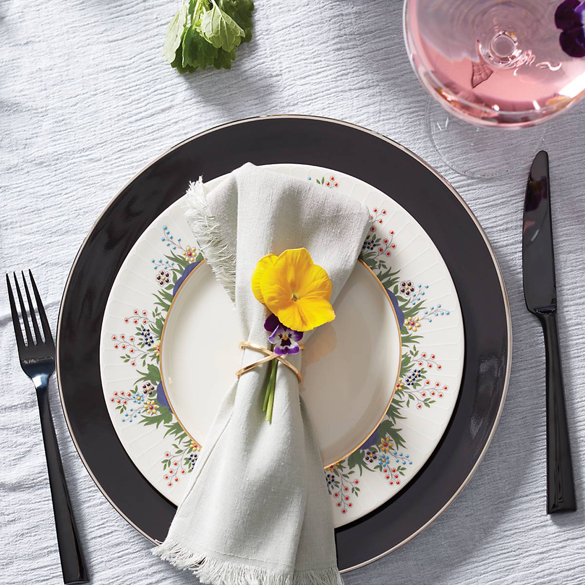 Colebrook Onyx 5-Piece Place Setting - Image 3