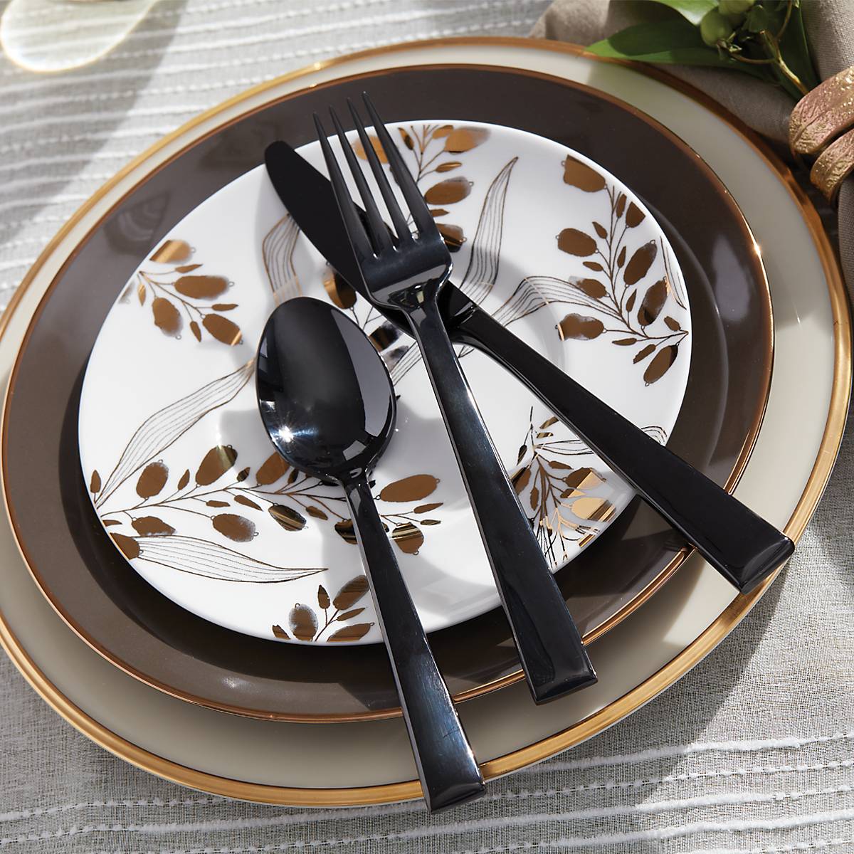 Colebrook Onyx 5-Piece Place Setting - Image 7