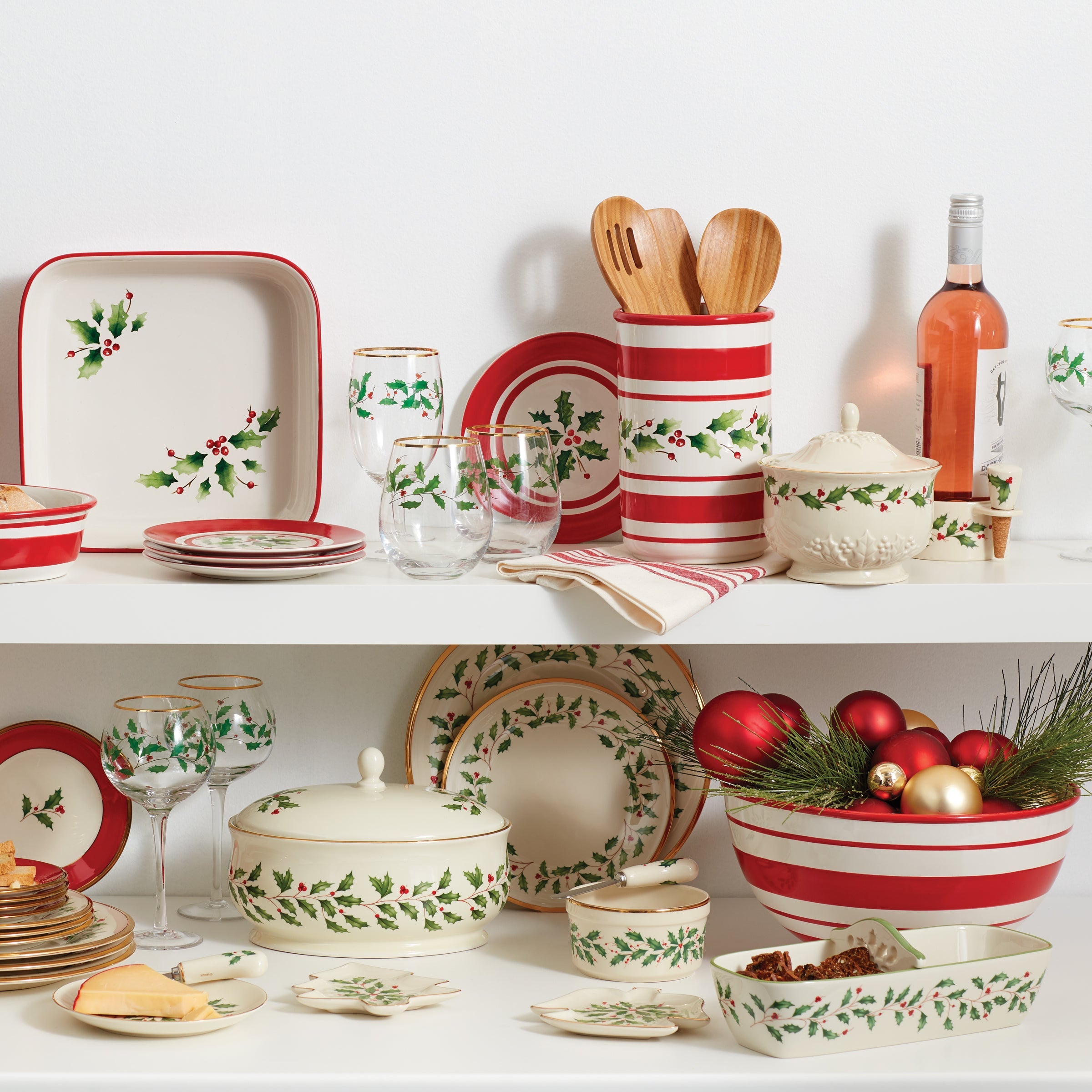 Holiday Balloon Glasses. Set of 4 - Image 9