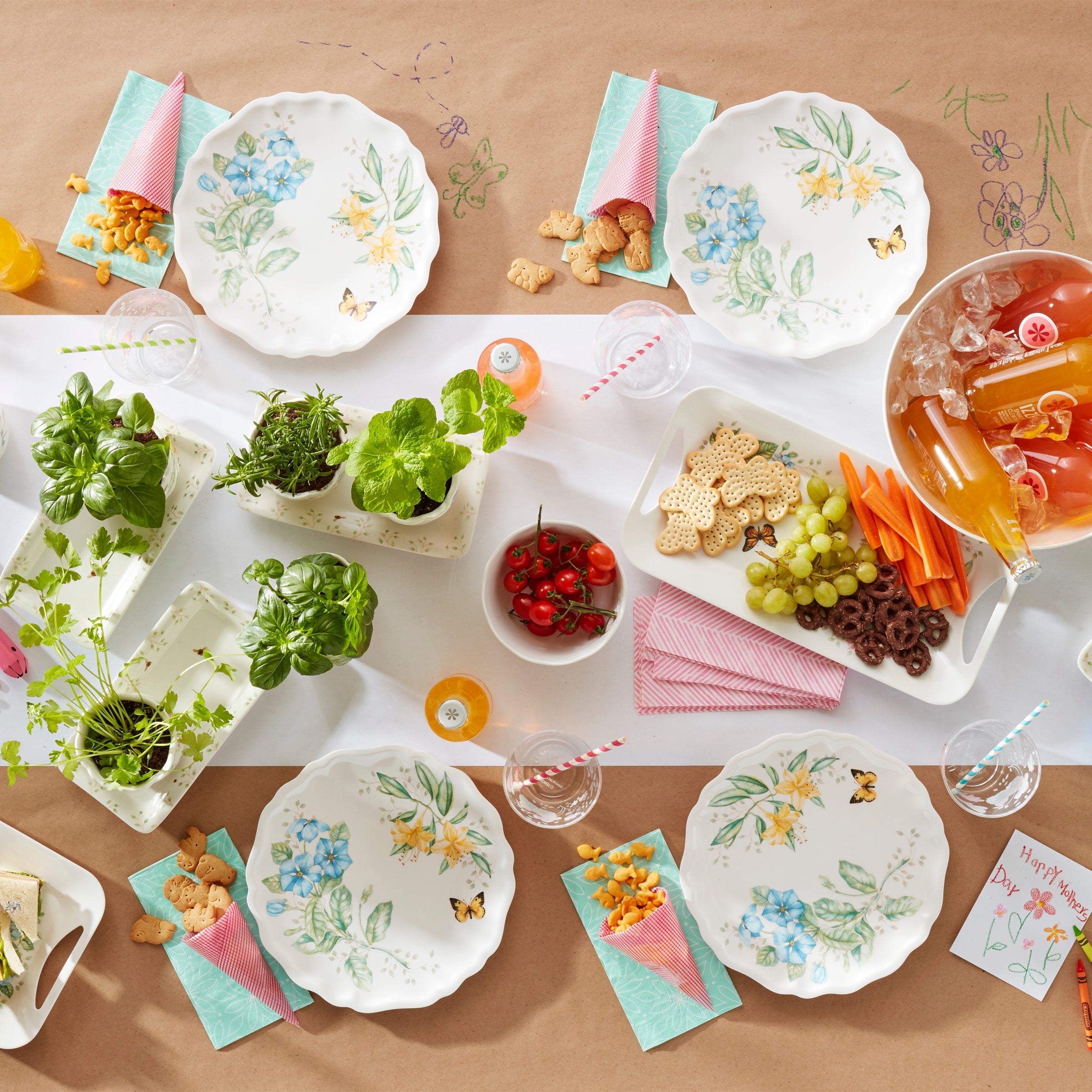 Butterfly Meadow Melamine All-Purpose Bowls. Set of 4 - Image 2