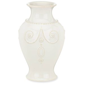 Alternative view of French Perle White Bouquet Vase