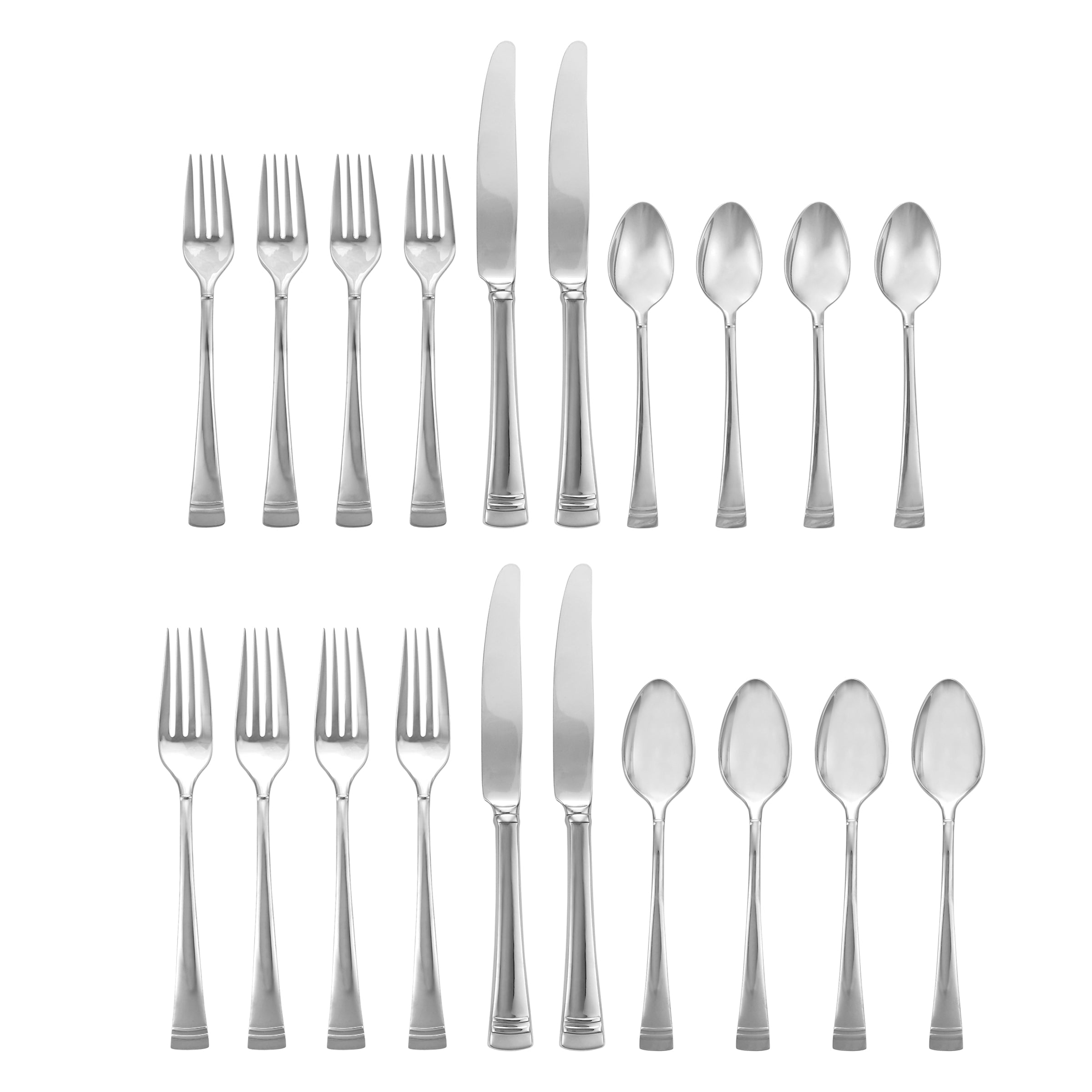 Federal Platinum 20-Piece Flatware Set - Image 3