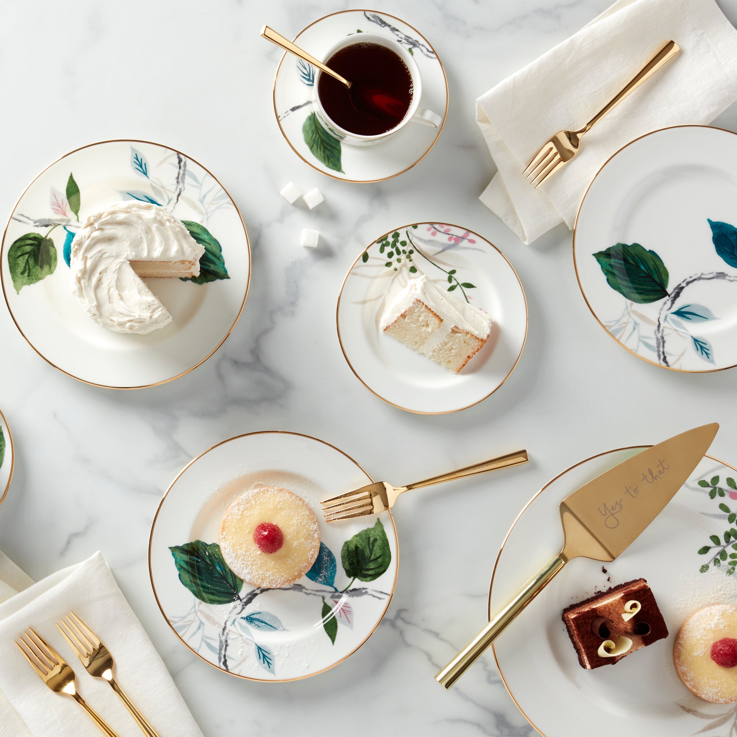 Malmo Gold 20-Piece Flatware Set - Image 3