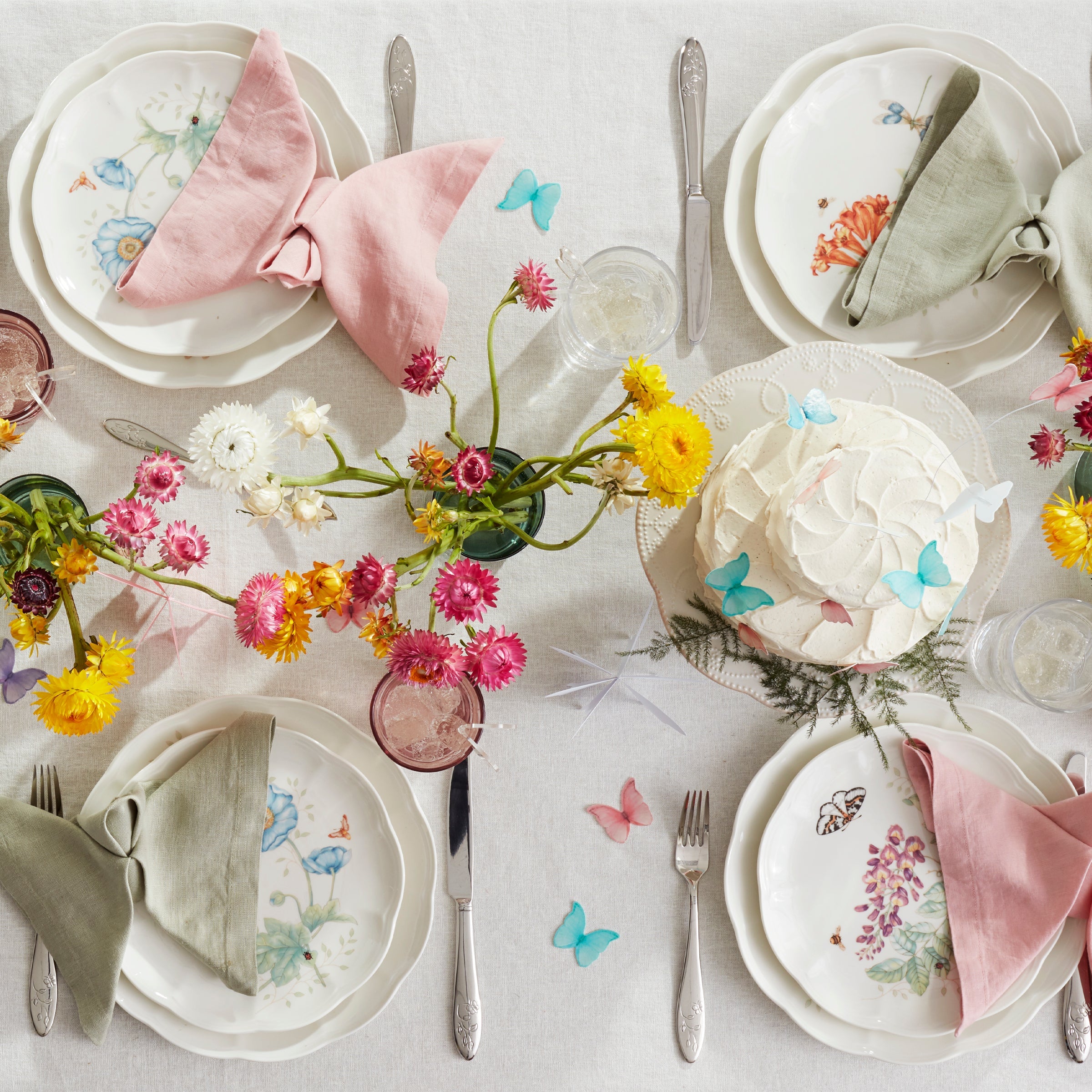 Butterfly Meadow 65-Piece Flatware Set - Image 4