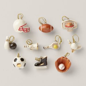 Dreaming of Sports 10-Piece Mini Ornament Set