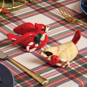 Alternative view of Winter Greetings Salt & Pepper Set