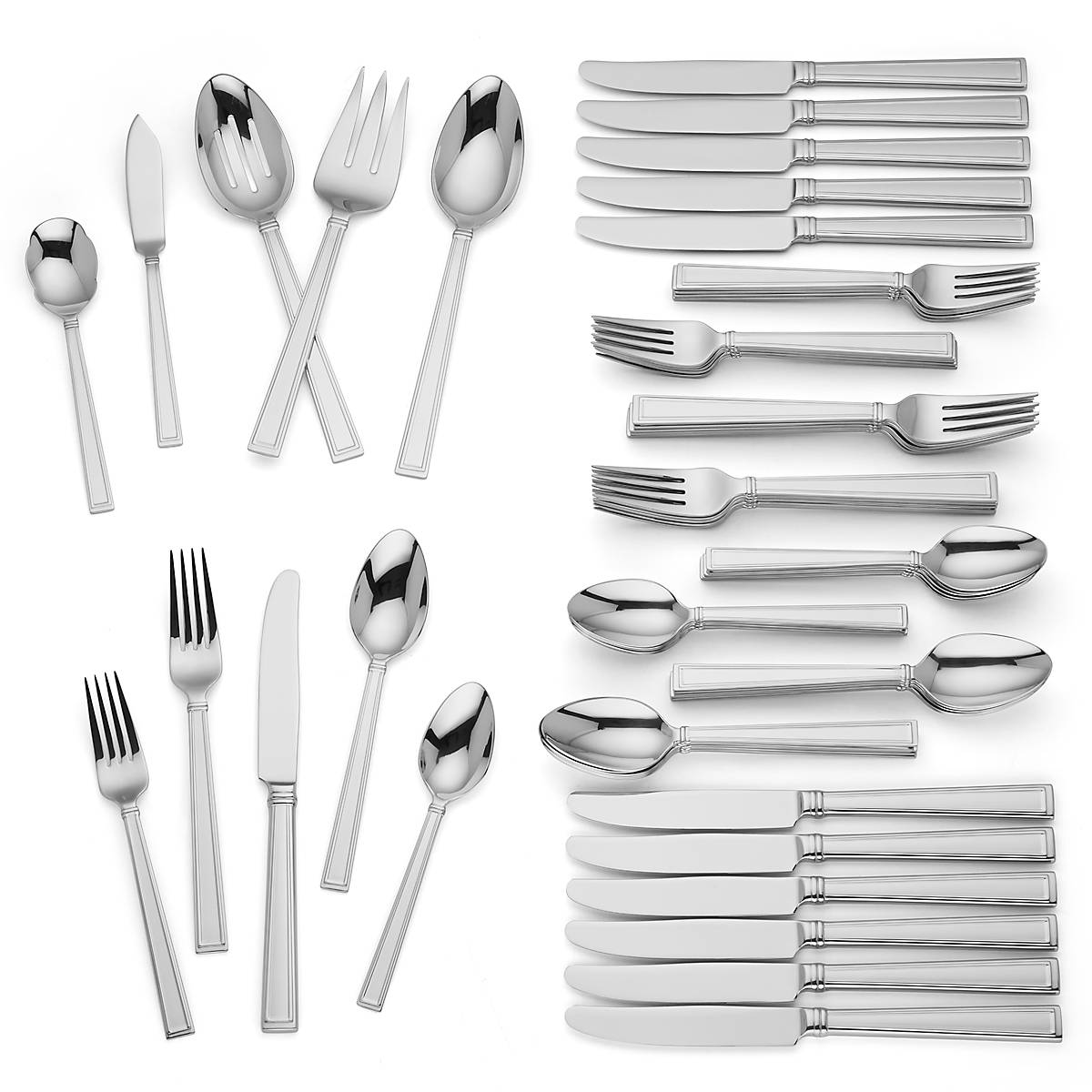 Bratton 65-Piece Flatware Set - Image 2
