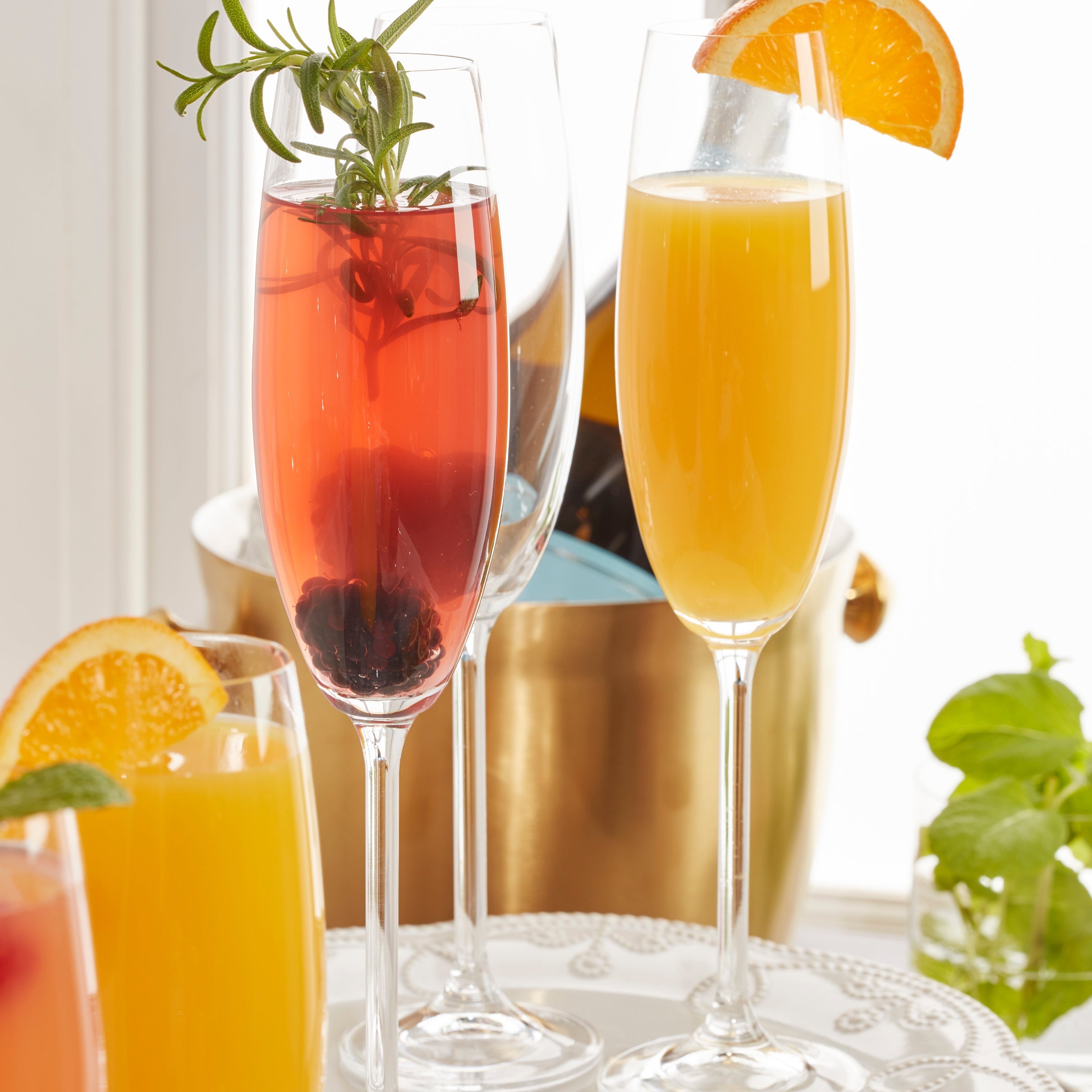 Tuscany Classics Champagne Flute Glasses. Set of 6 - Image 8