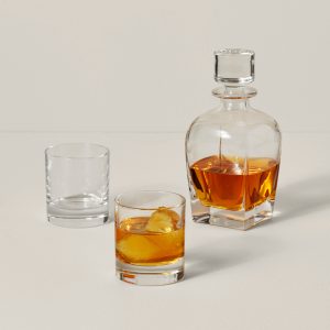 Alternative view of Tuscany Classics 3-Piece Decanter & Glass Set