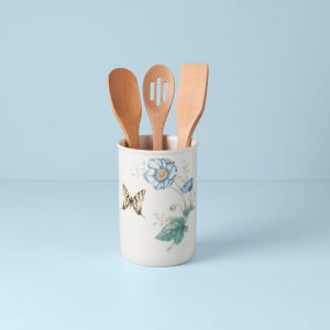 Alternative view of Butterfly Meadow 4-Piece Utensil Holder Set
