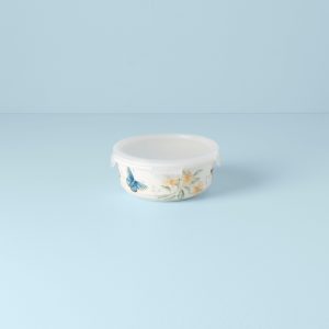 Alternative view of Butterfly Meadow Large Round Container