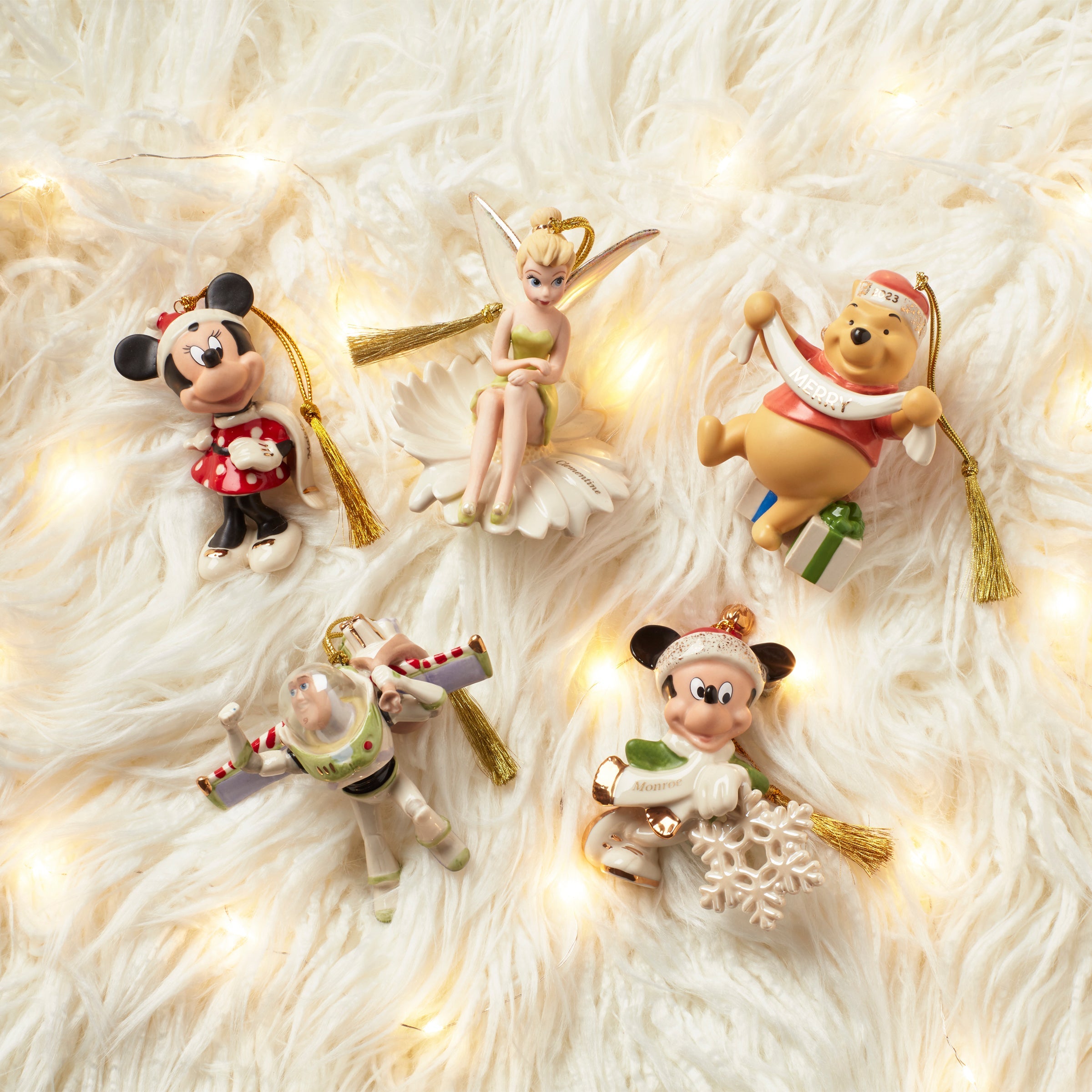 Personalized Mickey Mouse Snowflake Ornament - Image 4