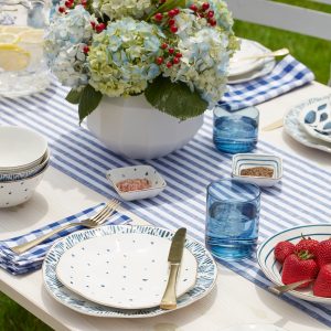 Alternative view of Blue Bay Stacking Dip Bowls. Set of 4