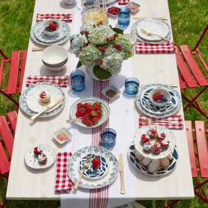 Alternative view of Blue Bay 12-Piece Dinnerware Set