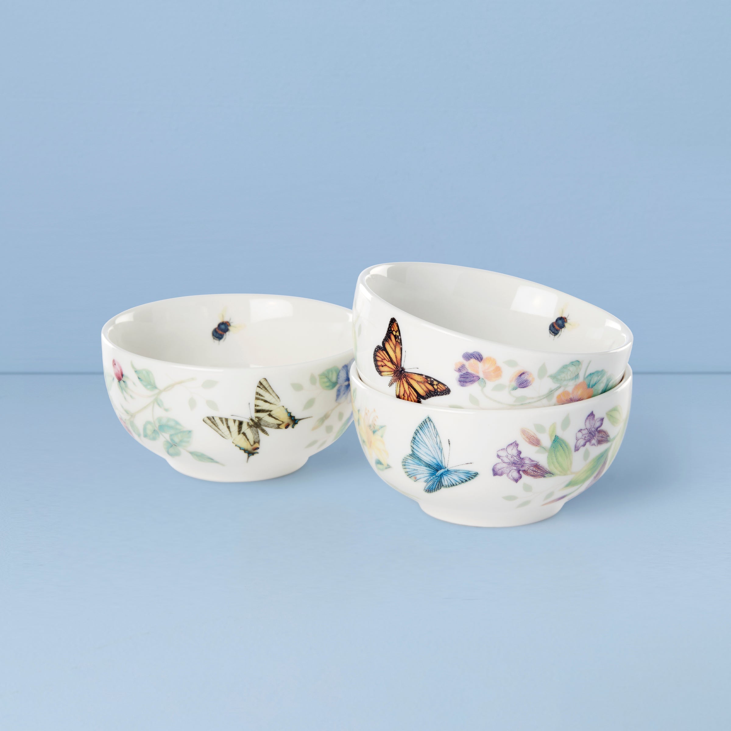 Butterfly Meadow Mini Bowls. Set of 3