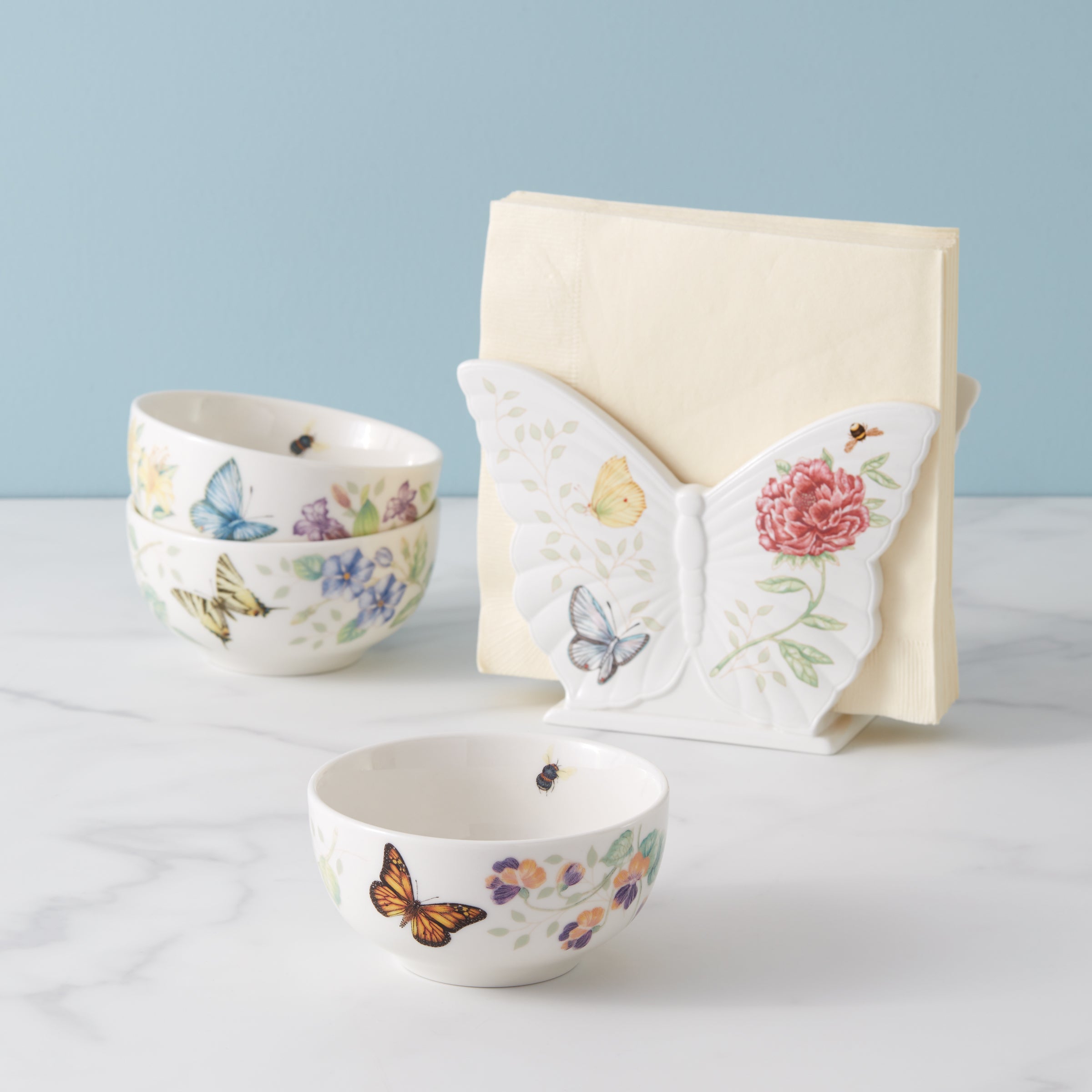 Butterfly Meadow Mini Bowls. Set of 3 - Image 2