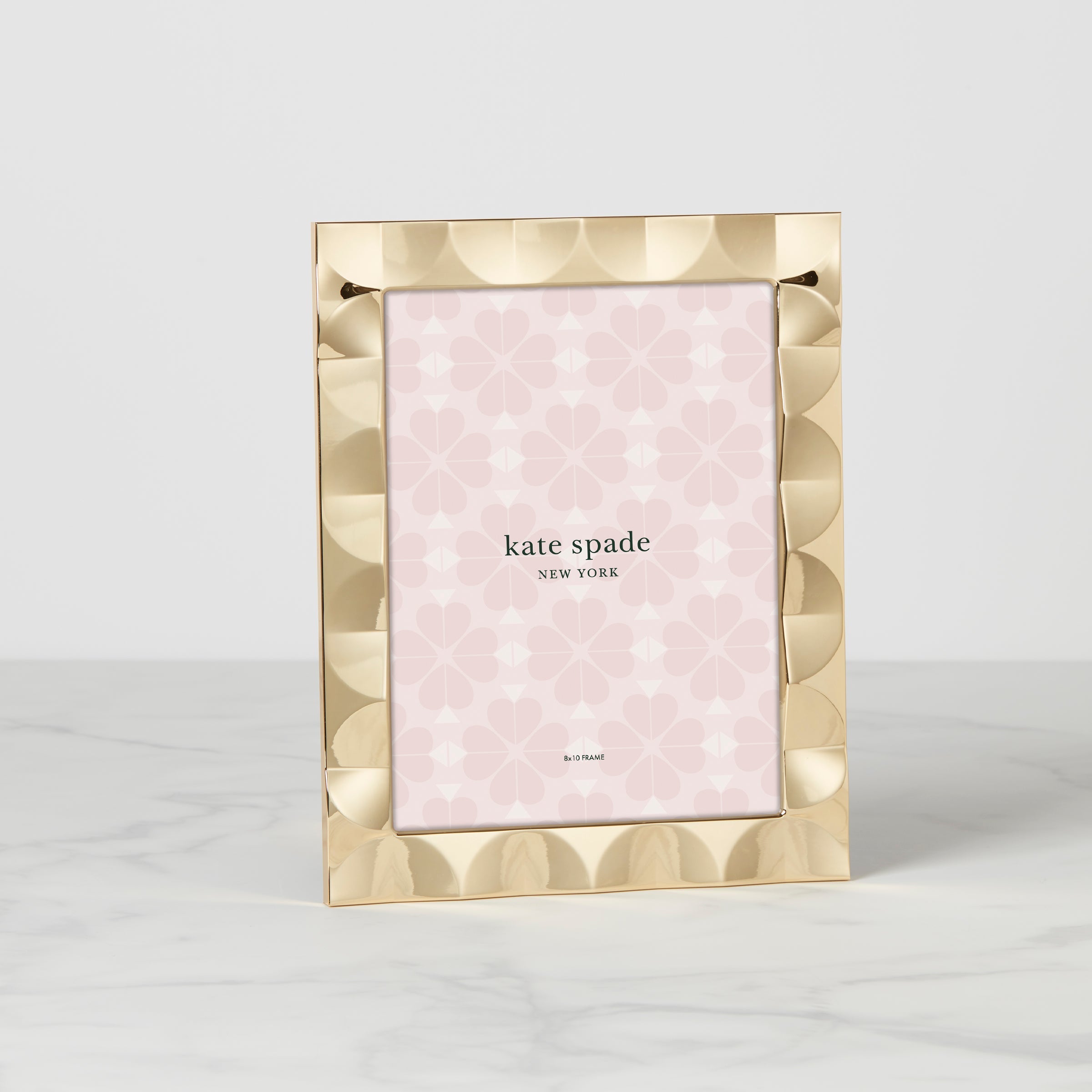 South Street Gold 8x10 Scallop Photo Frame