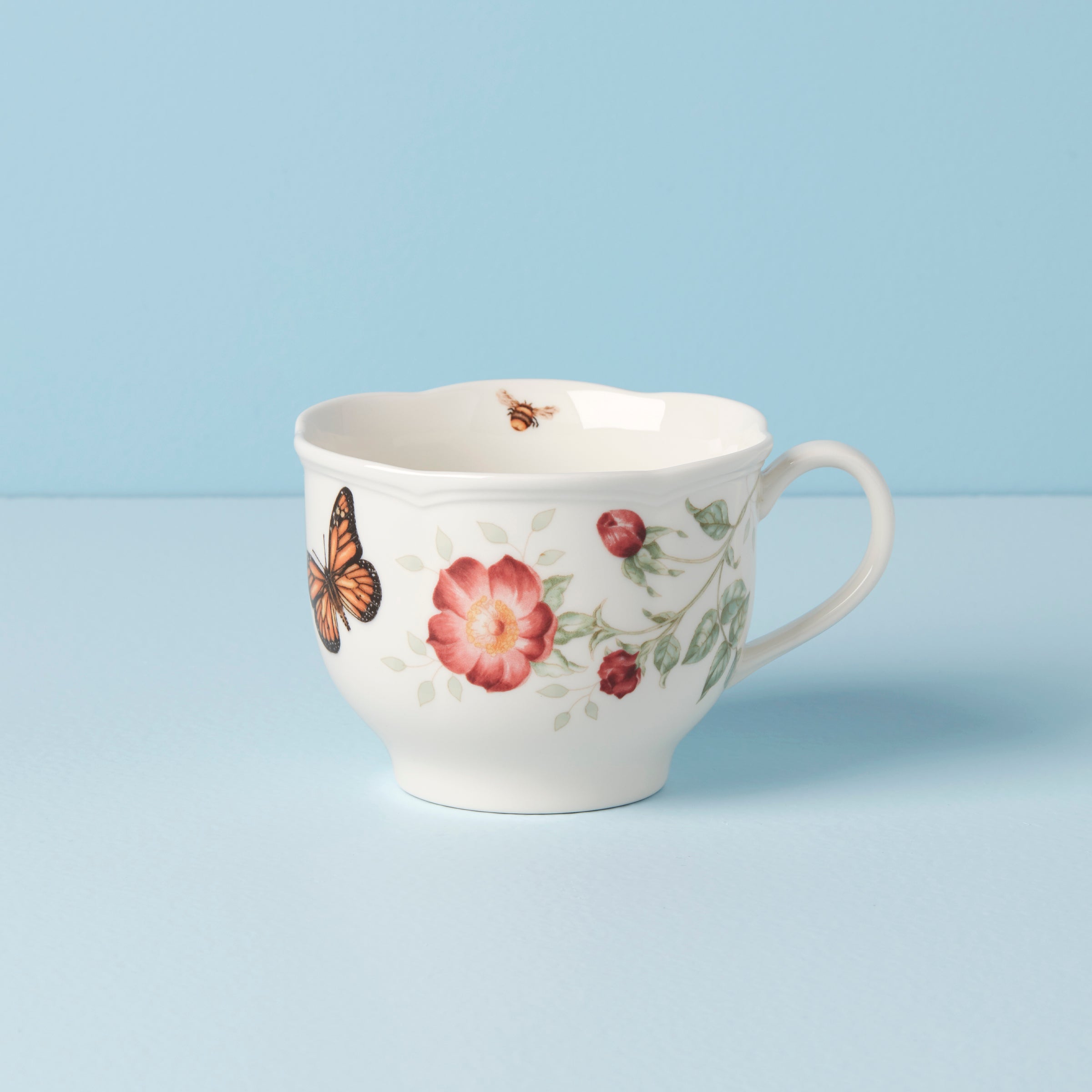 Butterfly Meadow Latte Mugs. Set of 2 - Image 2